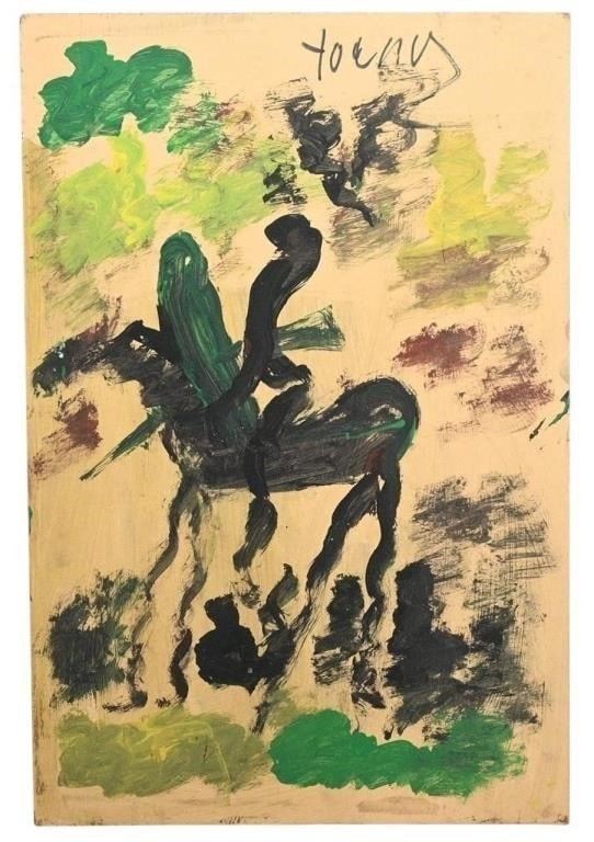 Purvis Young.  Horse Rider (1 of 5)