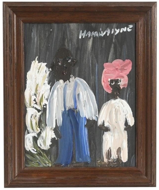 Alyne Harris.  Couple with White Flowers (1 of 4)