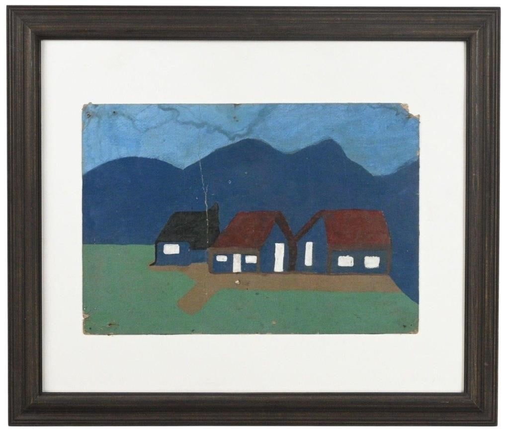 Evelyn Dawson.  Three Houses (1 of 4)