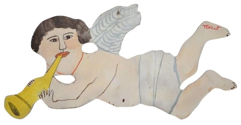 Myrtice West.  Gabriel with Horn (1 of 5)