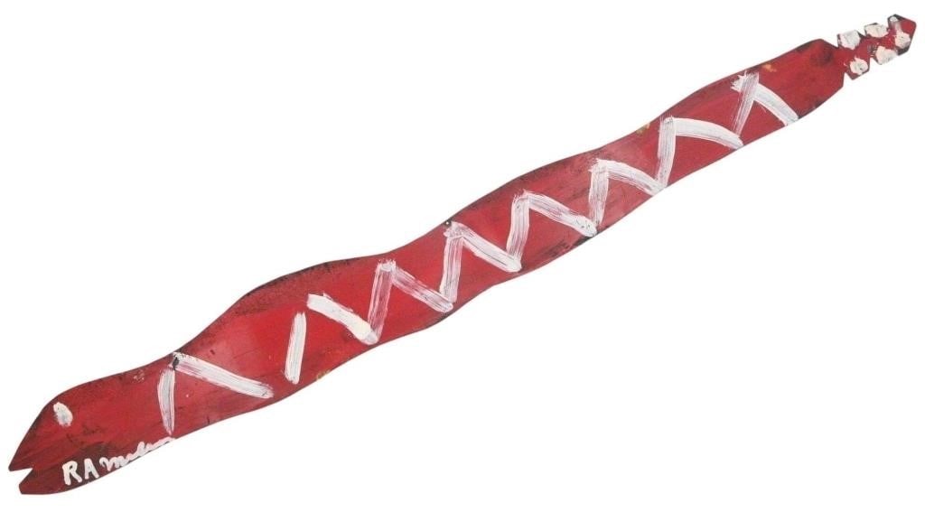 RA Miller.  Red Snake (1 of 2)