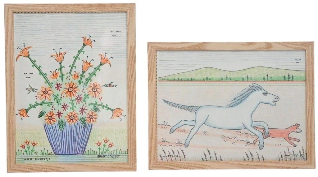 Jack Savitsky.  Wild Flowers & Mustang (1 of 6)