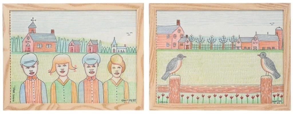 Jack Savitsky.  School Days & Spring (1 of 6)