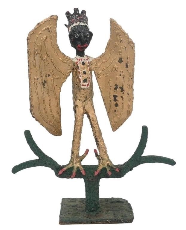 Willie Tarver.  Winged Man with Crown (1 of 11)