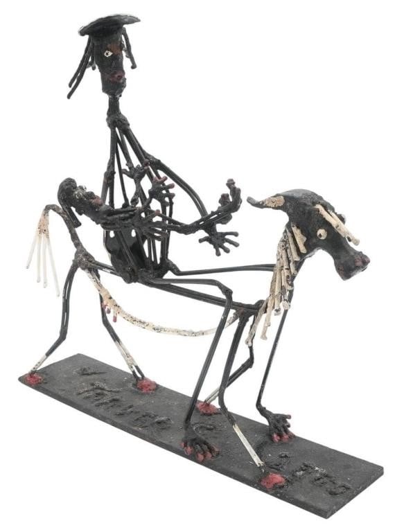 Willie Tarver.  Man Holding Child on Horse (1 of 9)