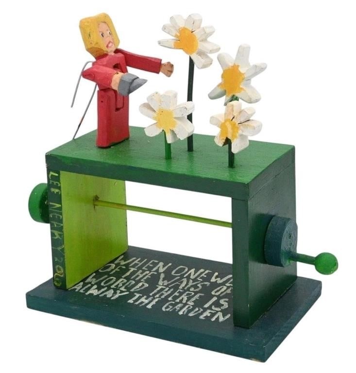 Lee Neary.  Flower Garden Automaton (1 of 7)