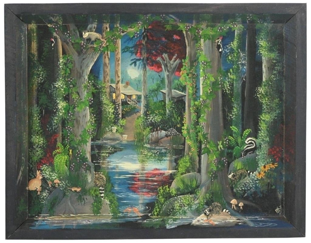 Carol Salas.  Cabin in the Woods (1 of 6)