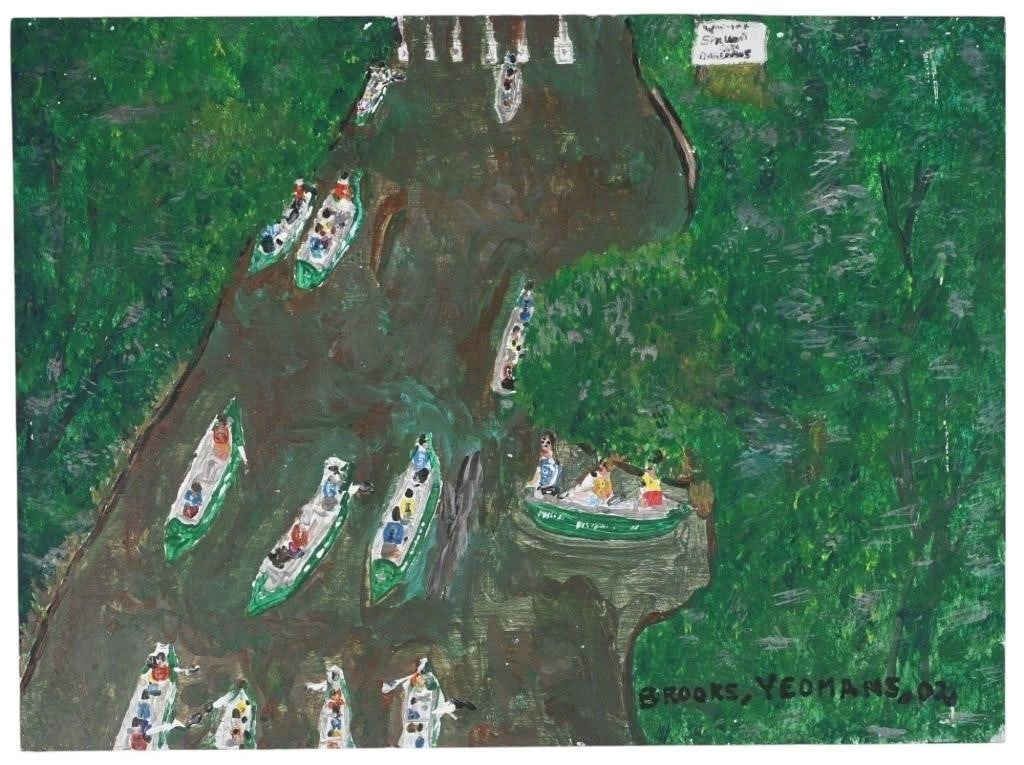 Brooks Yeomans.  The Canoe Trip (1 of 5)