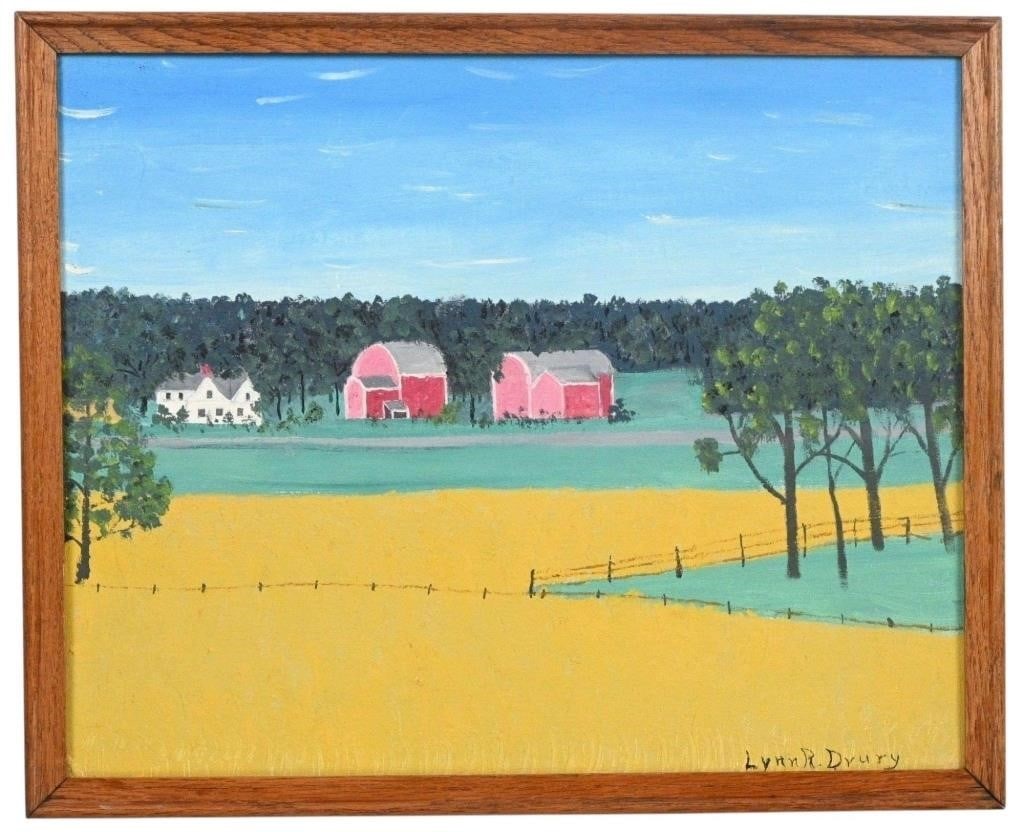 Lynn R. Drury.  Farm Landscape (1 of 6)