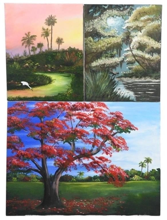 Three Highwaymen Style Paintings (1 of 4)