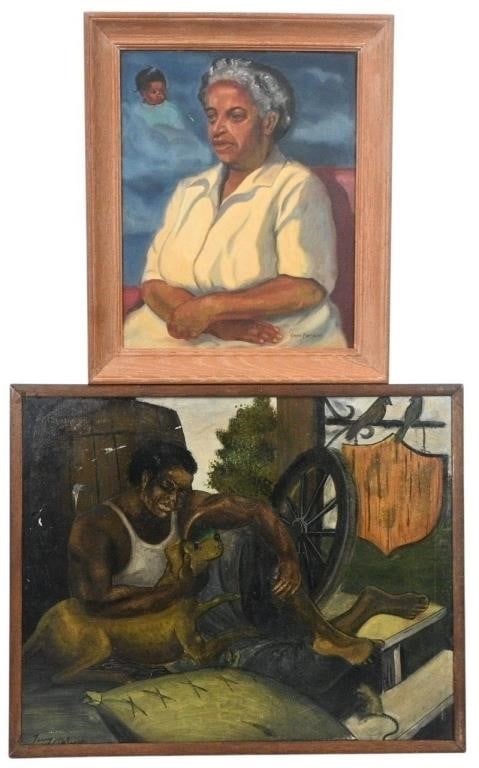 Two African American Paintings (1 of 9)