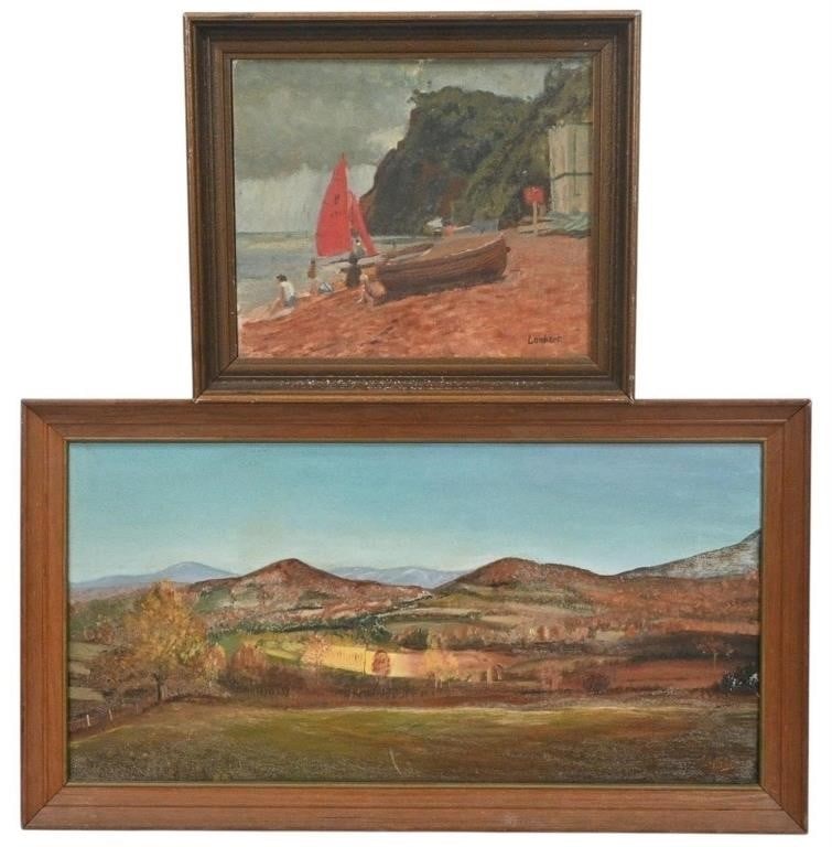 Landscape and Beach Painting (1 of 6)