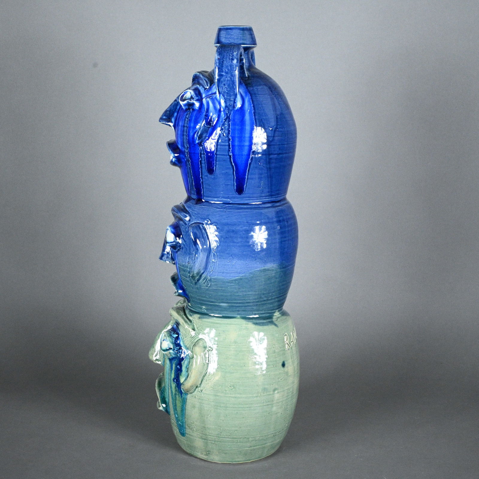 Randy Tobias. 3 Stack Totem - 2