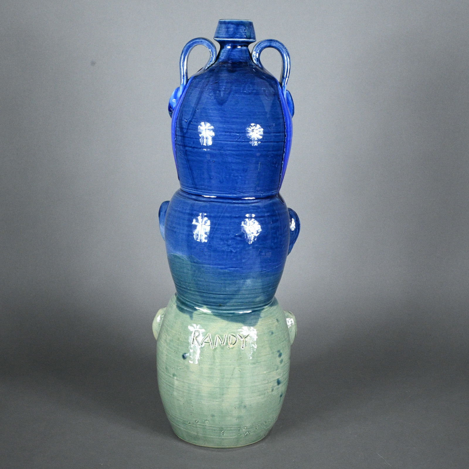 Randy Tobias. 3 Stack Totem - 3