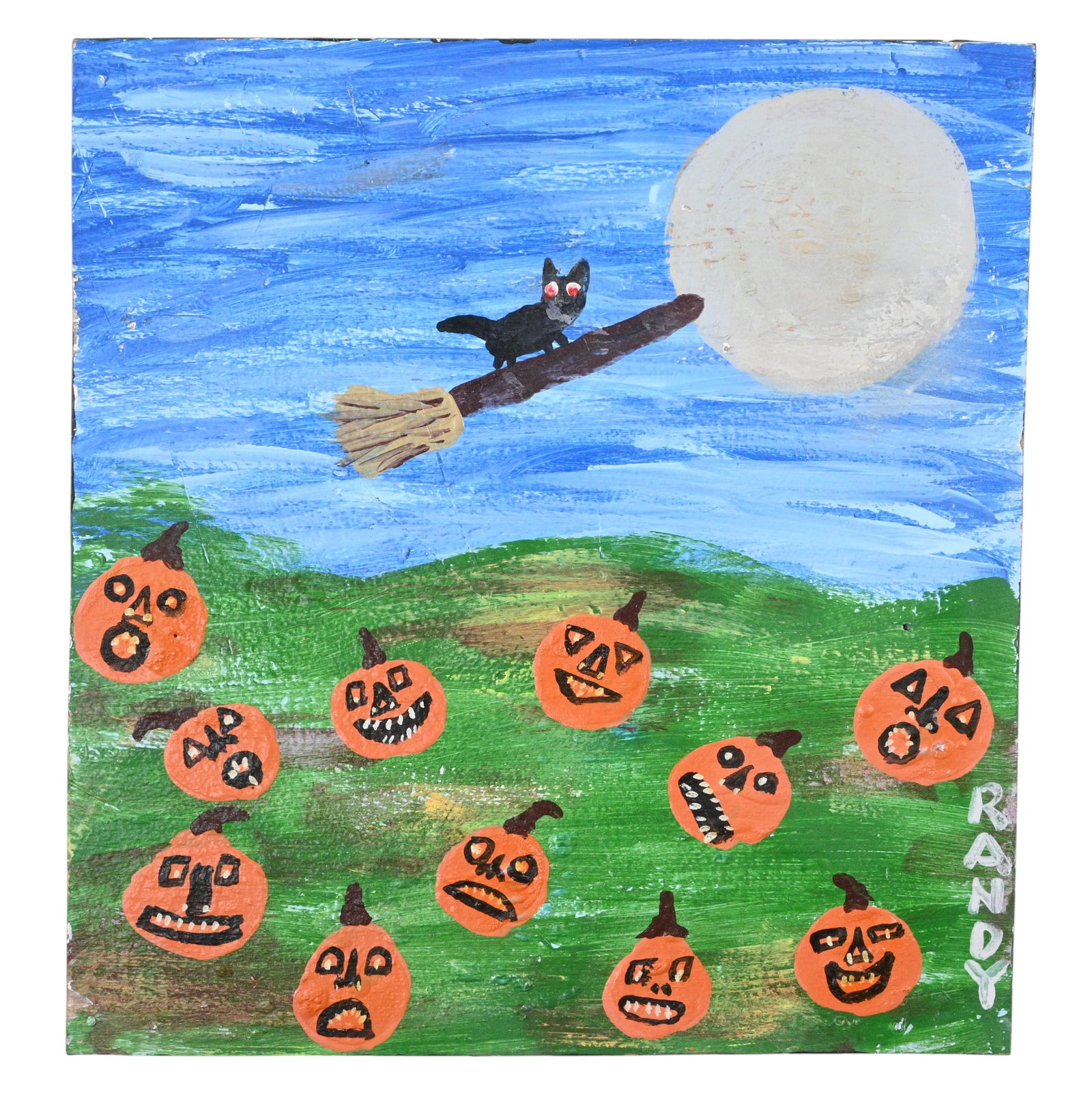 Randy Tobias. Halloween Painting (1 of 5)