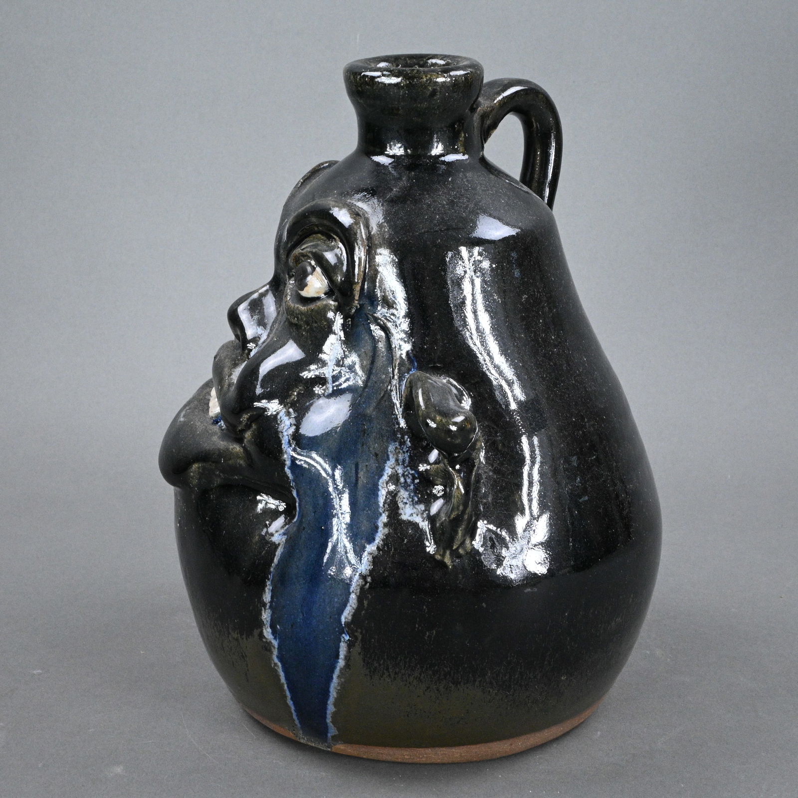 Clete Meaders, Jr. Face Jug - 2