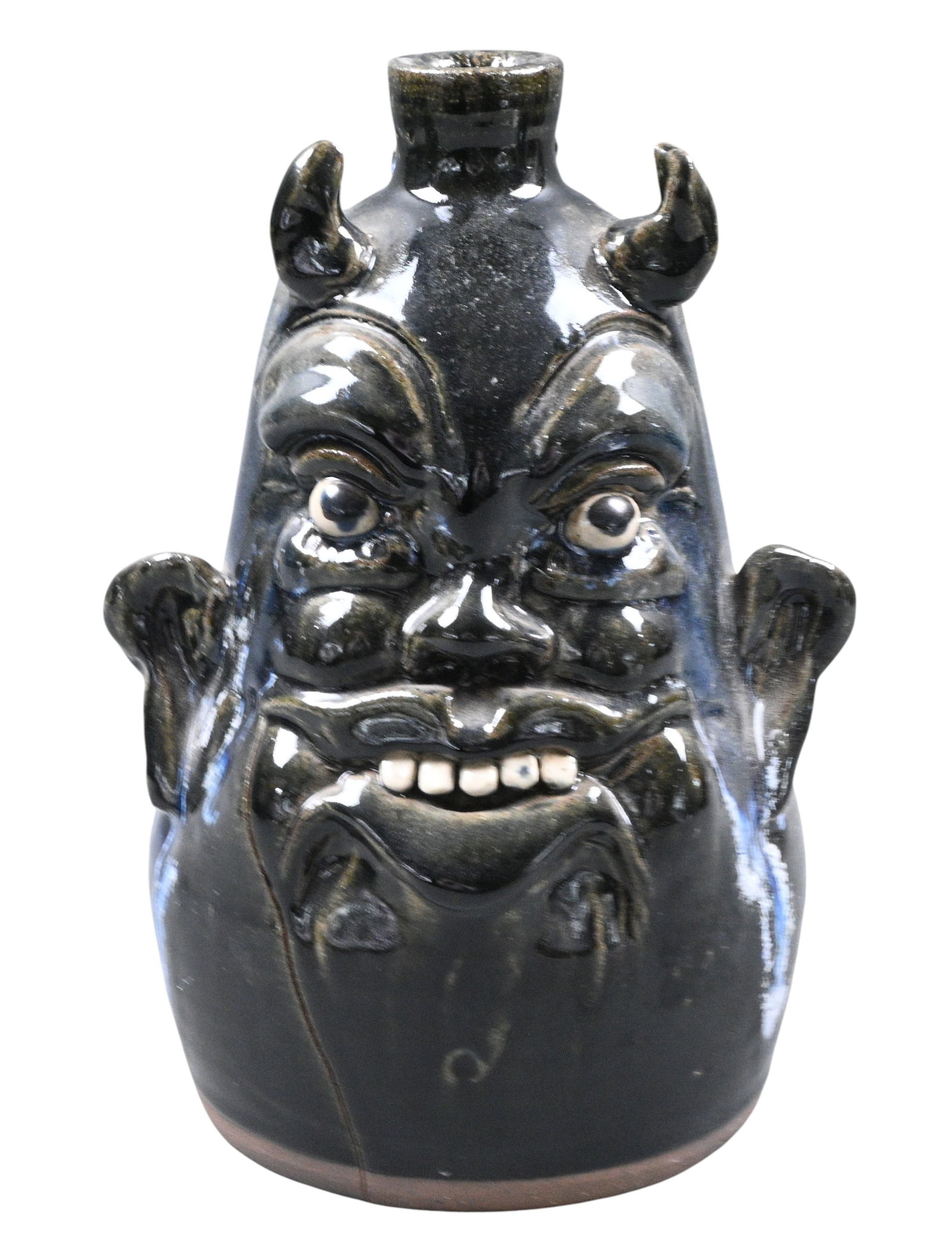 Clete Meaders, Jr. Face Jug (1 of 6)