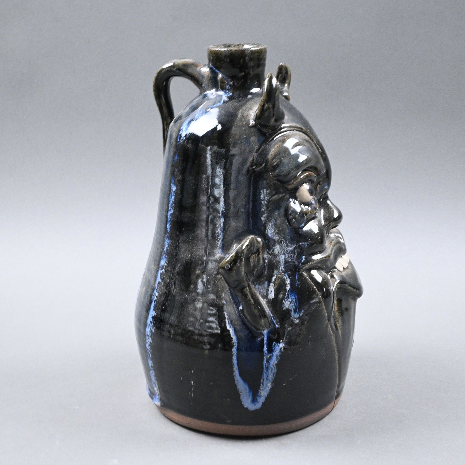 Clete Meaders, Jr. Face Jug - 2