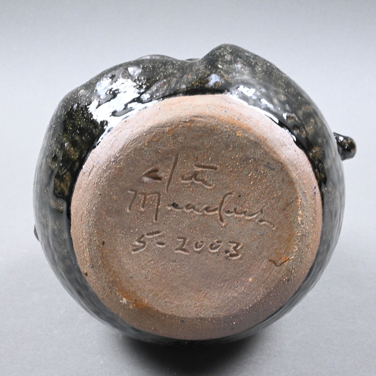 Clete Meaders, Jr. Devil Squatty Face Jug - 5