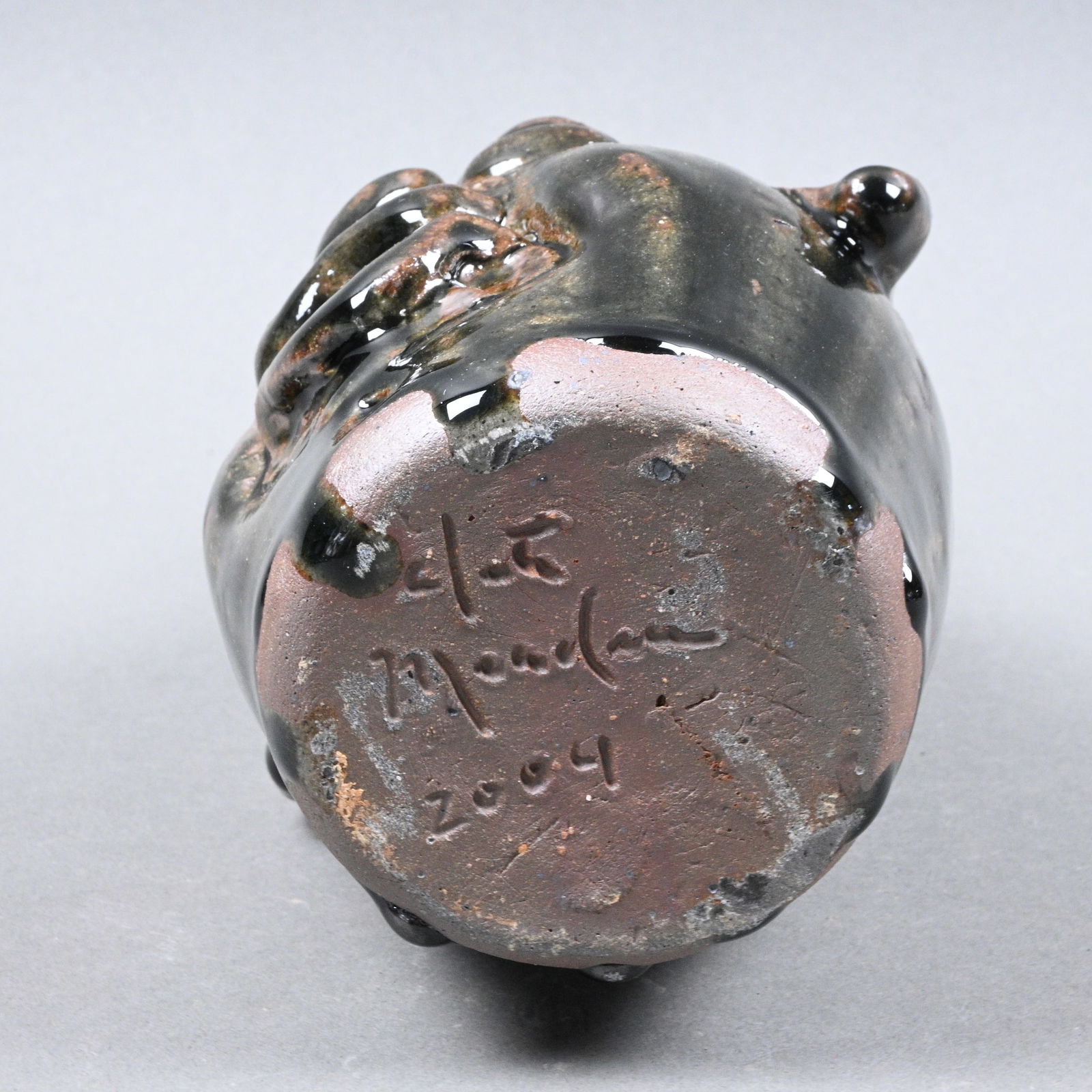 Clete Meaders, Jr. Small Face Jug - 5