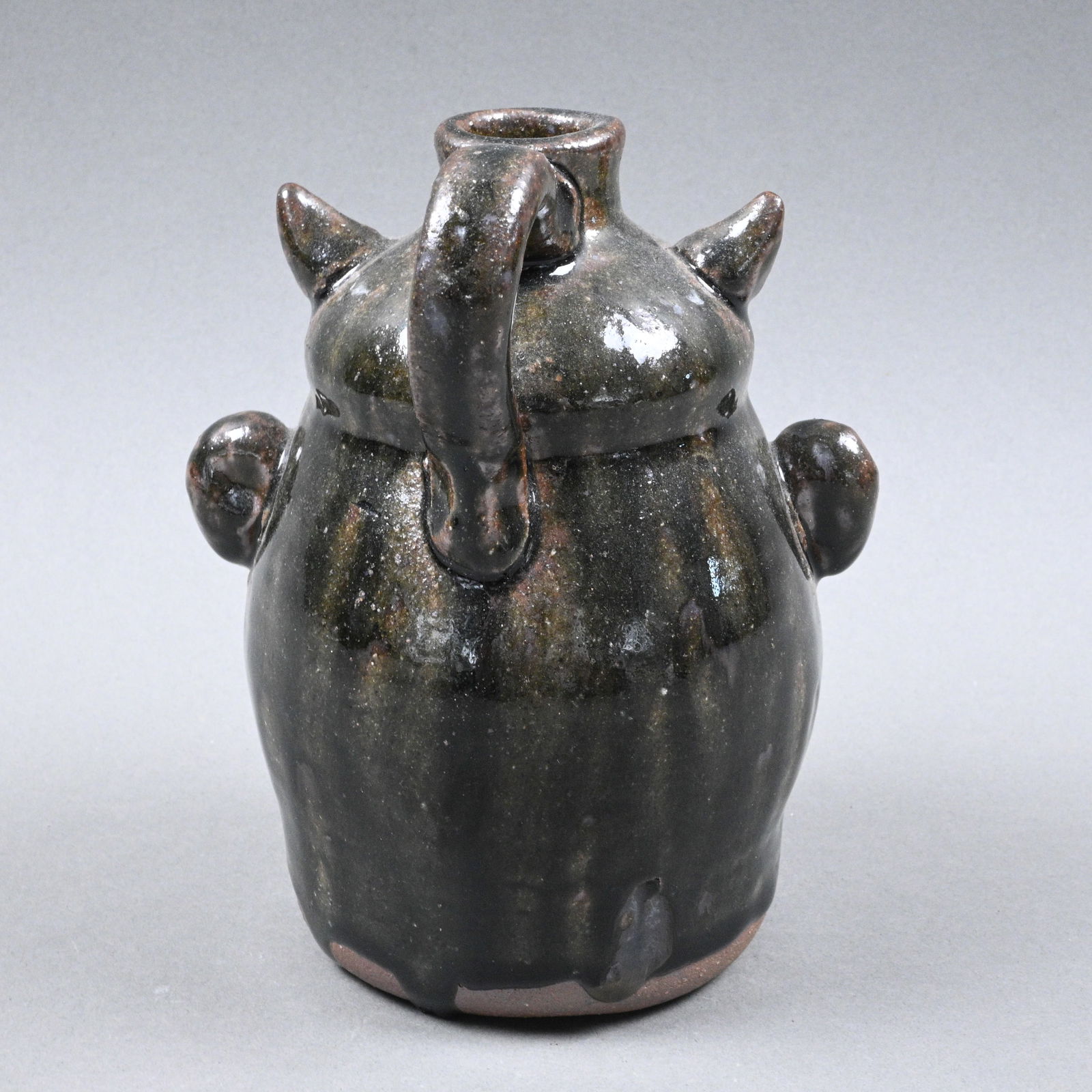 Clete Meaders, Jr. Small Devil Face Jug - 3