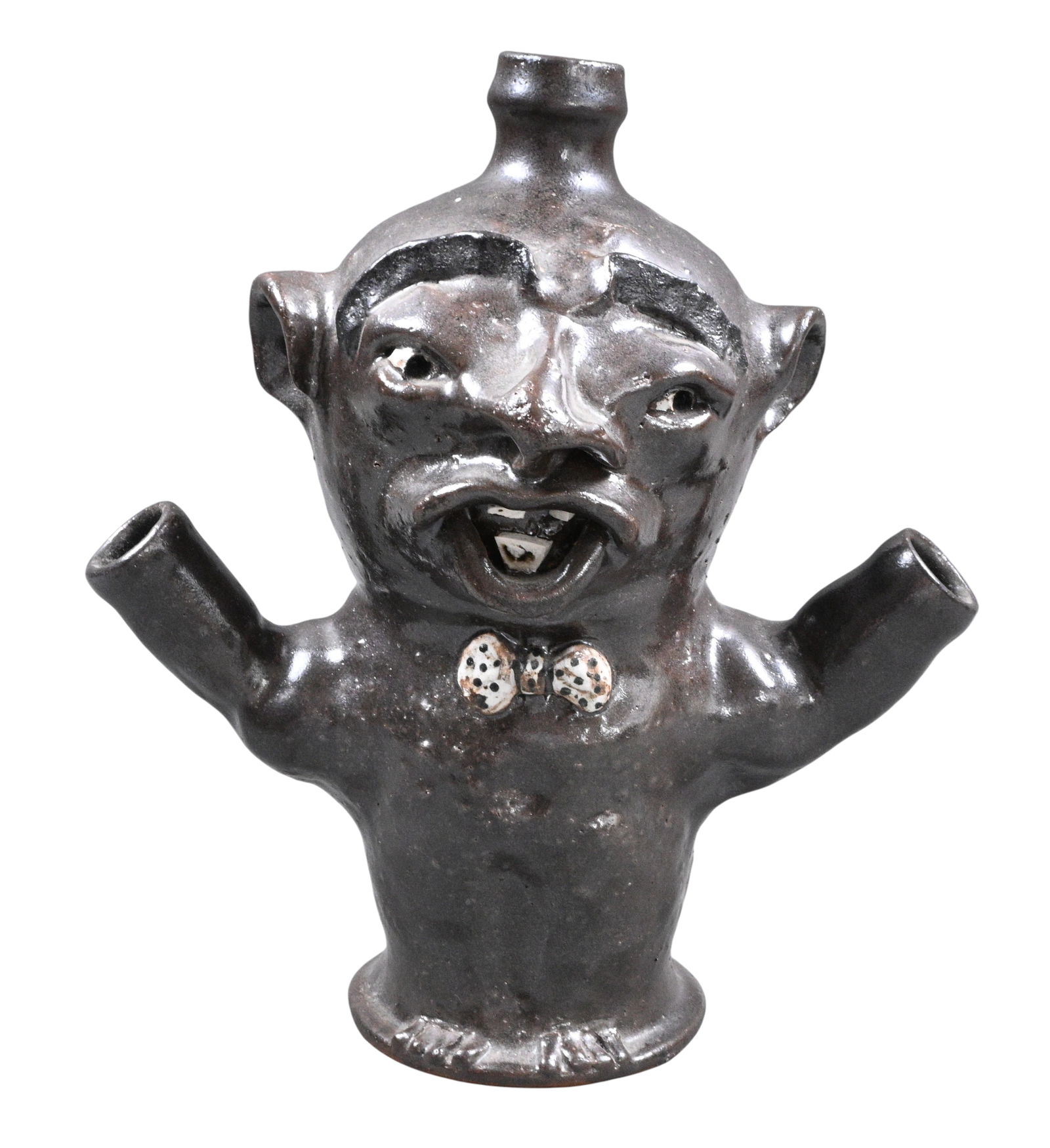 Archie Teague. Man with Bowtie: Archie Teague. (1935-1998)Man with Bowtie.1992. Signed, Dated, and Numbered. #2. Mint condition. Size: 10.5" H. Provenance: Prominent Private Kentucky Collection. Est. $100 - $300. Ship: