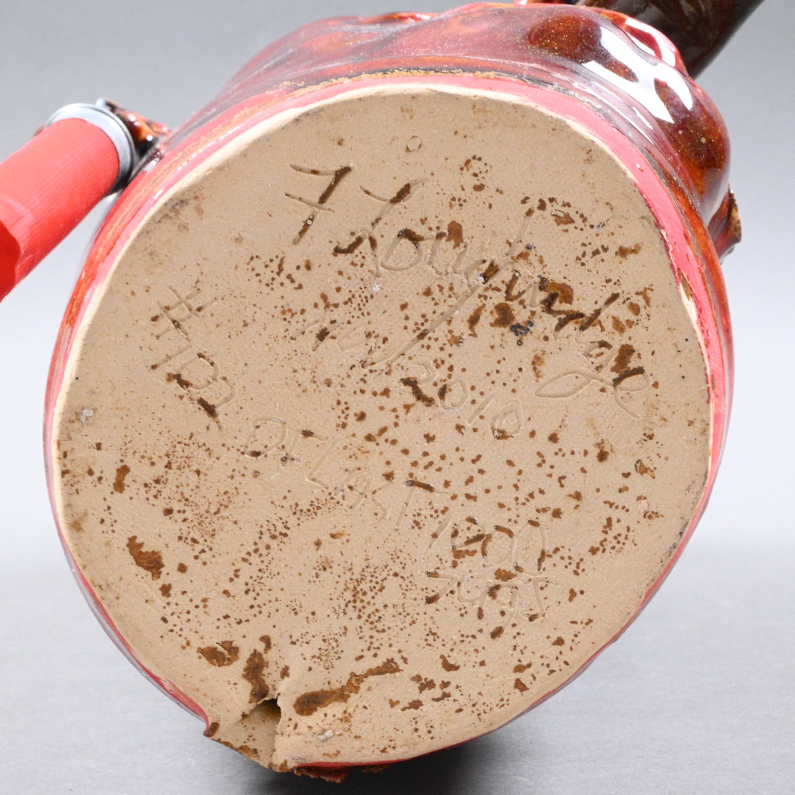 Freeman Loughridge. Devil Face Jug - 5