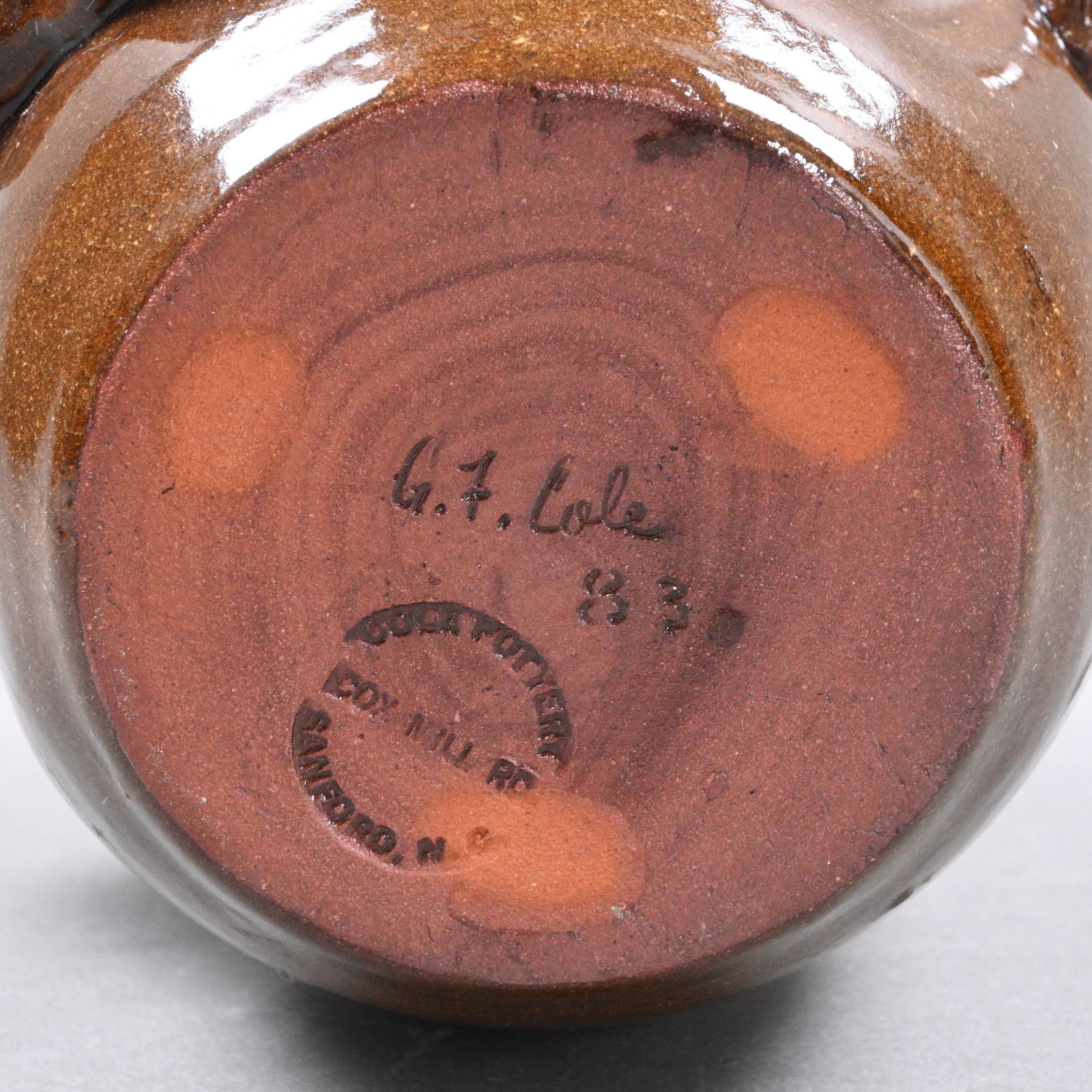 G.F Cole. Face Jug - 5