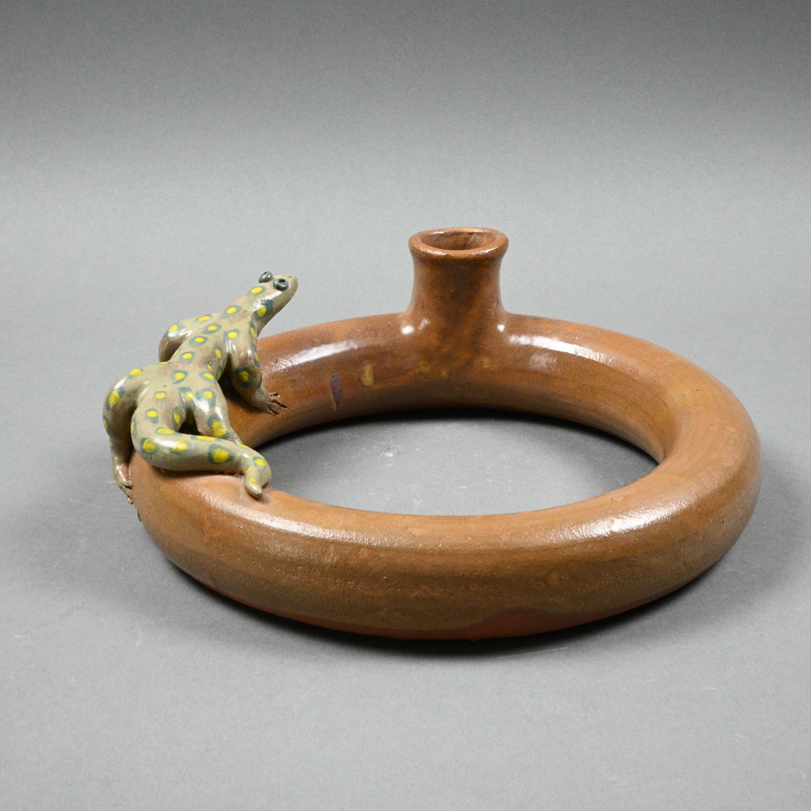 Tim Flinn. Lizard Ring Jug - 4