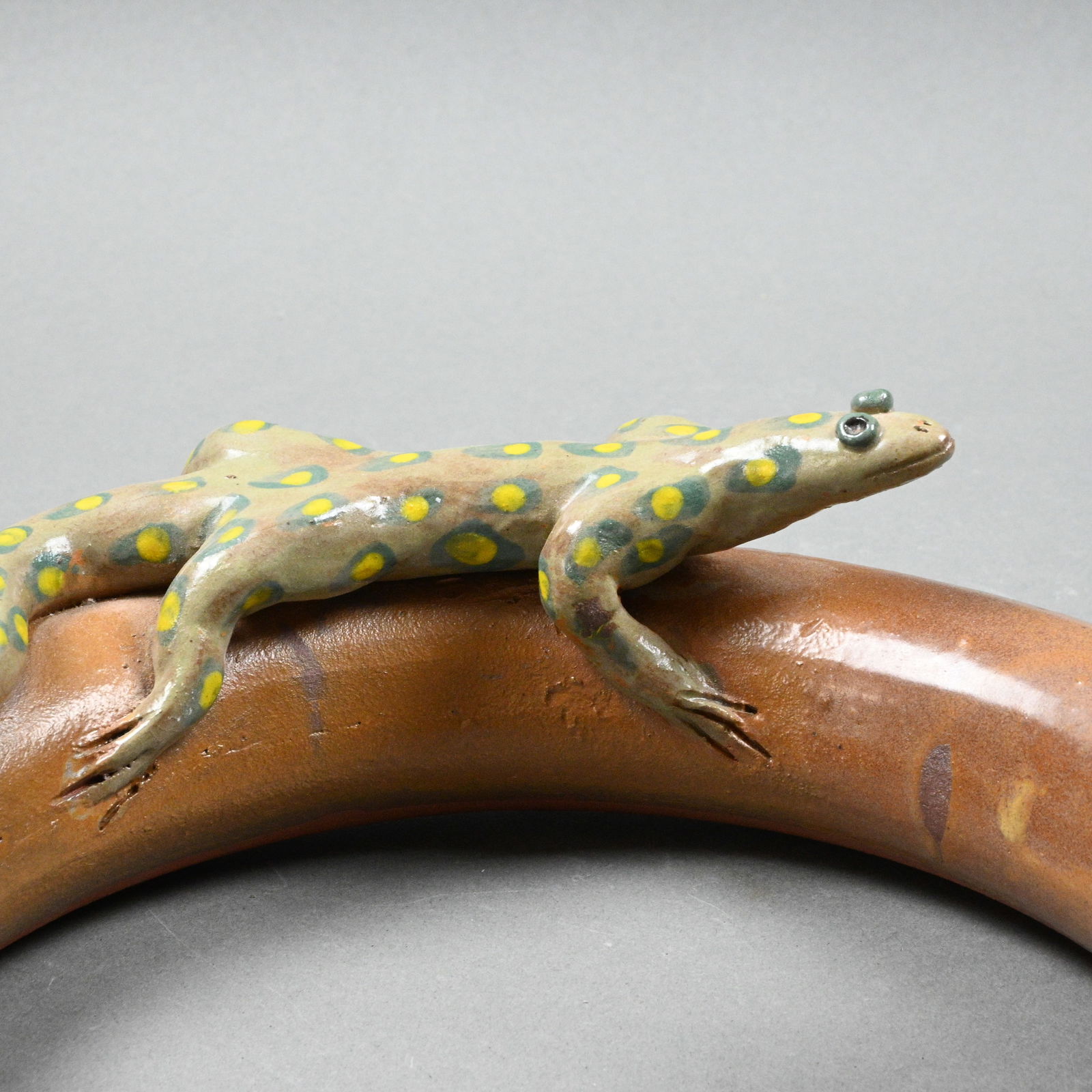 Tim Flinn. Lizard Ring Jug - 5
