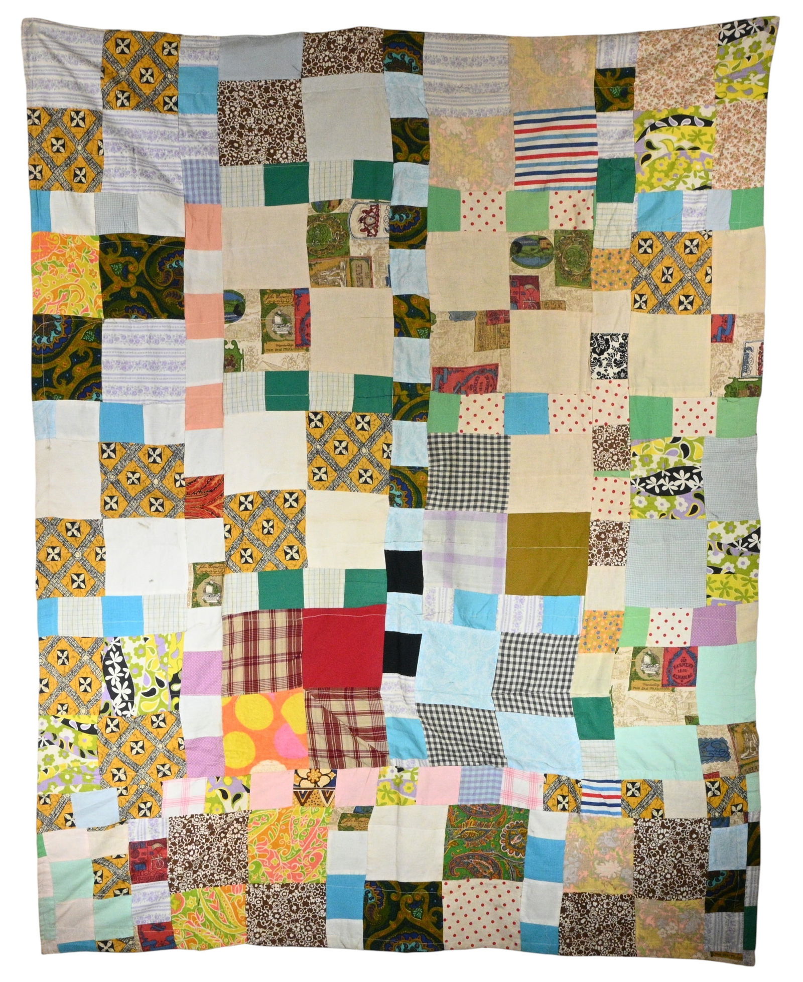 Double-sided Patchwork Folk Quilt - 2