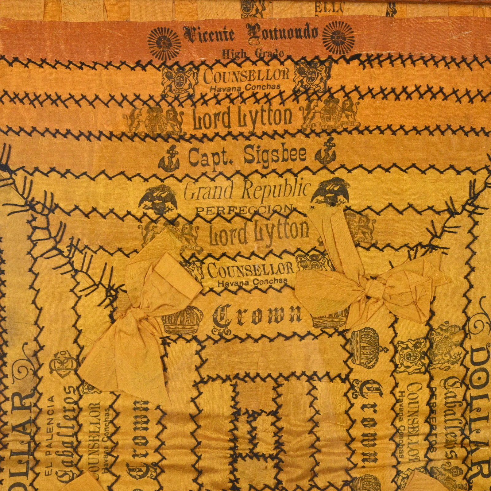 Tobacco Silk Assemblage - 2