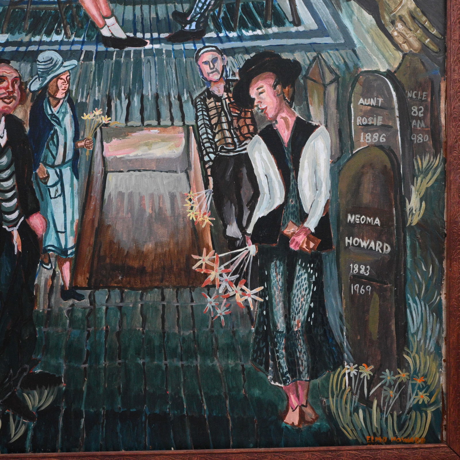 Elmo Howard. Funeral Scene - 7