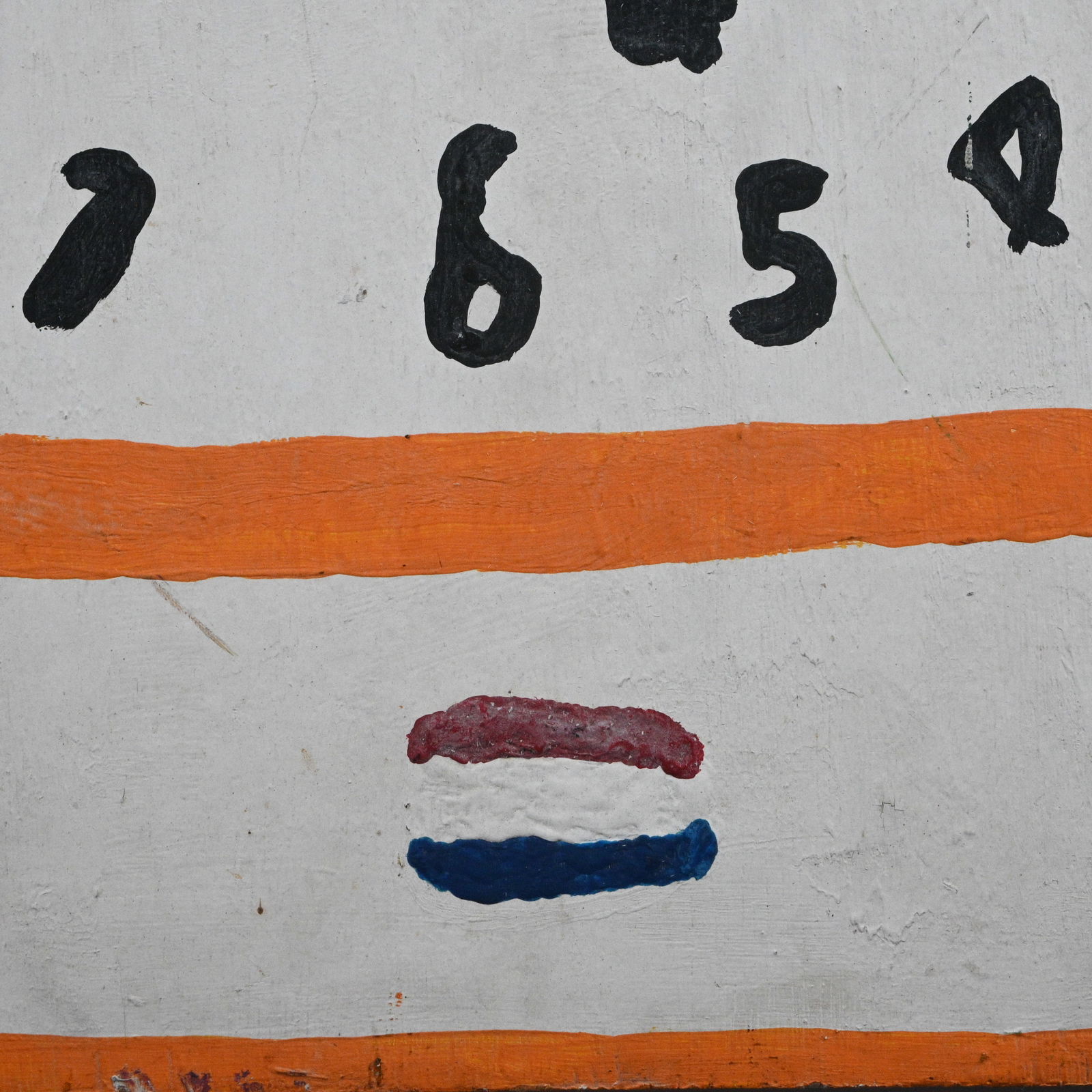 Jake McCord. Painted Clock - 3