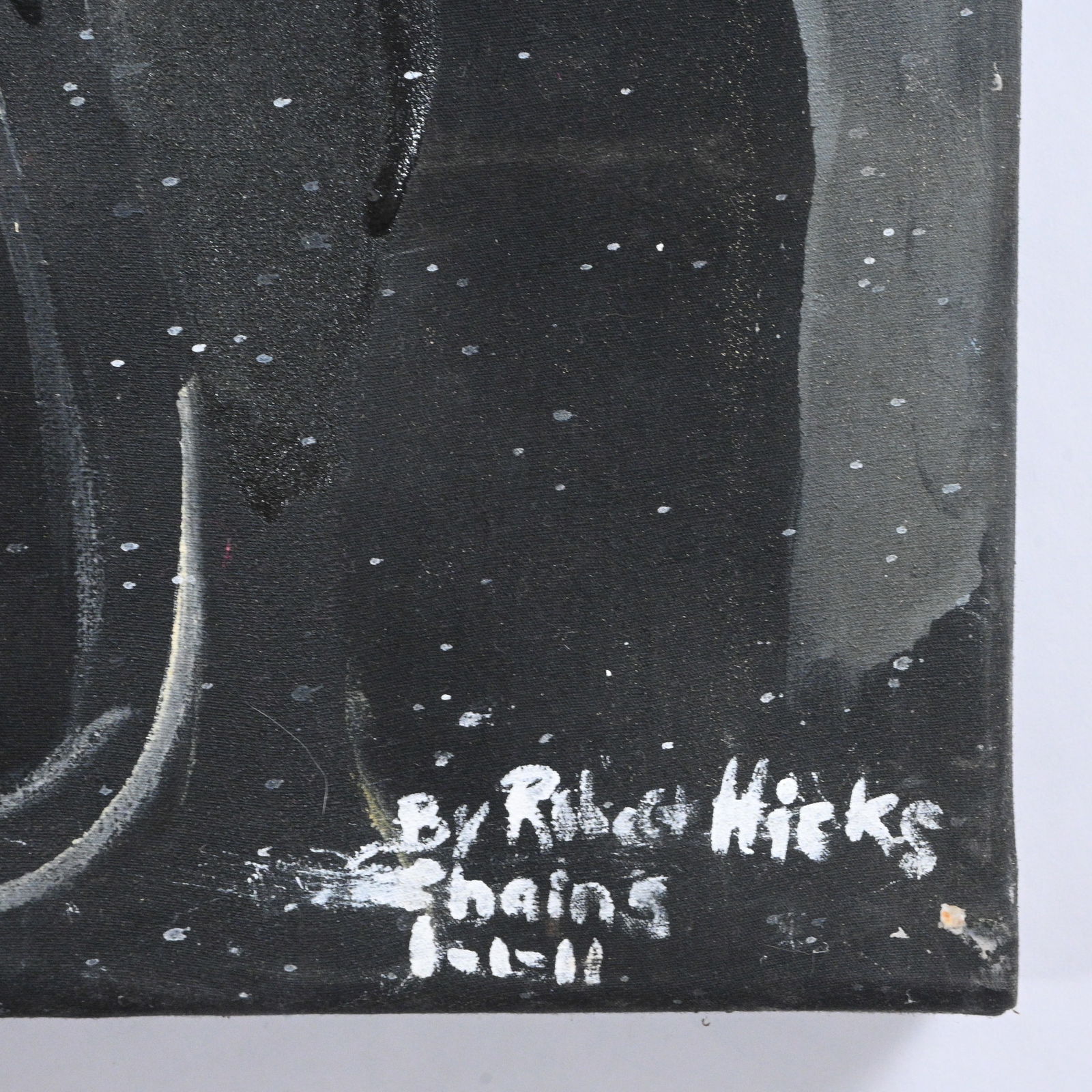 Robert Hicks. Chains Painting - 5