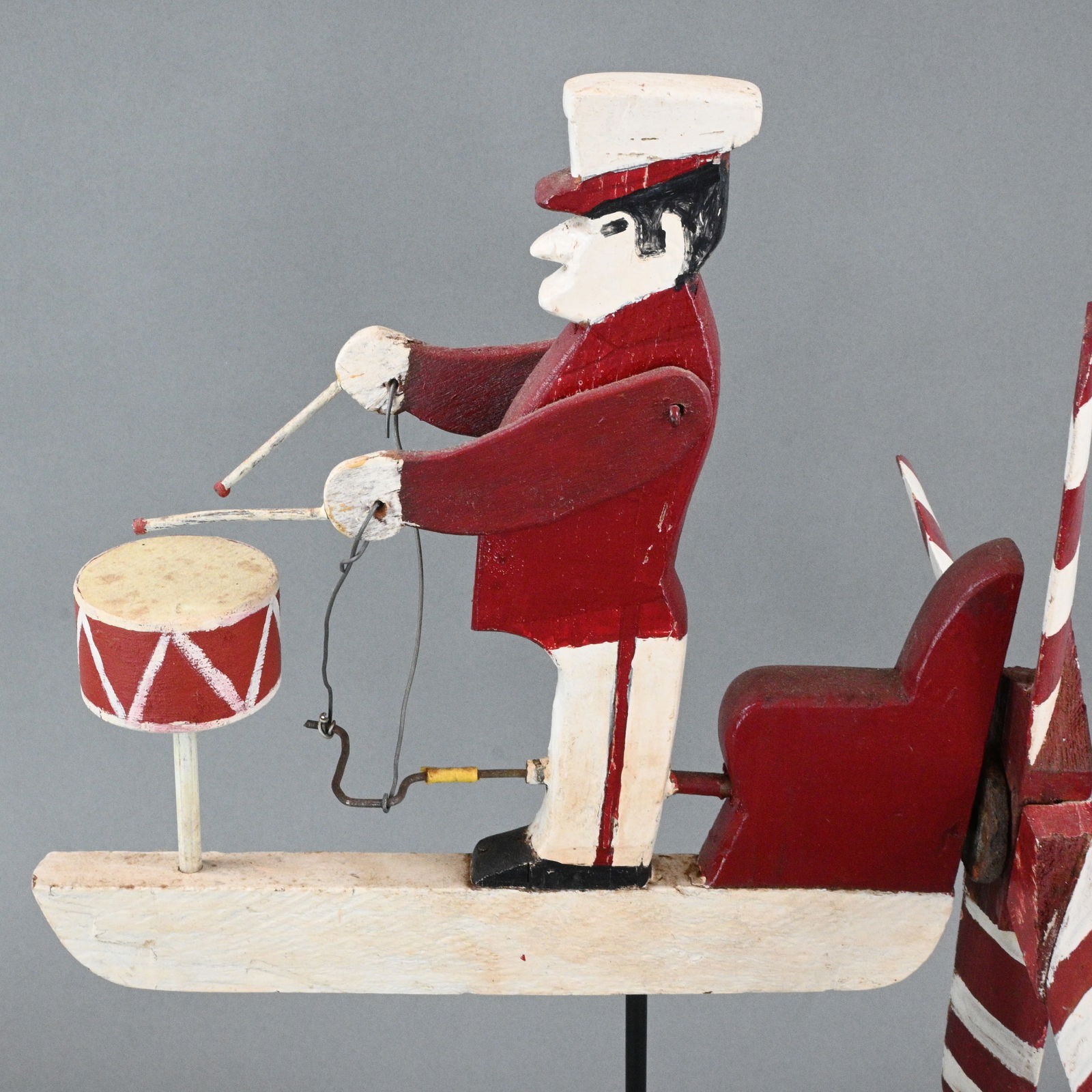 Uniformed Drummer Whirligig - 6