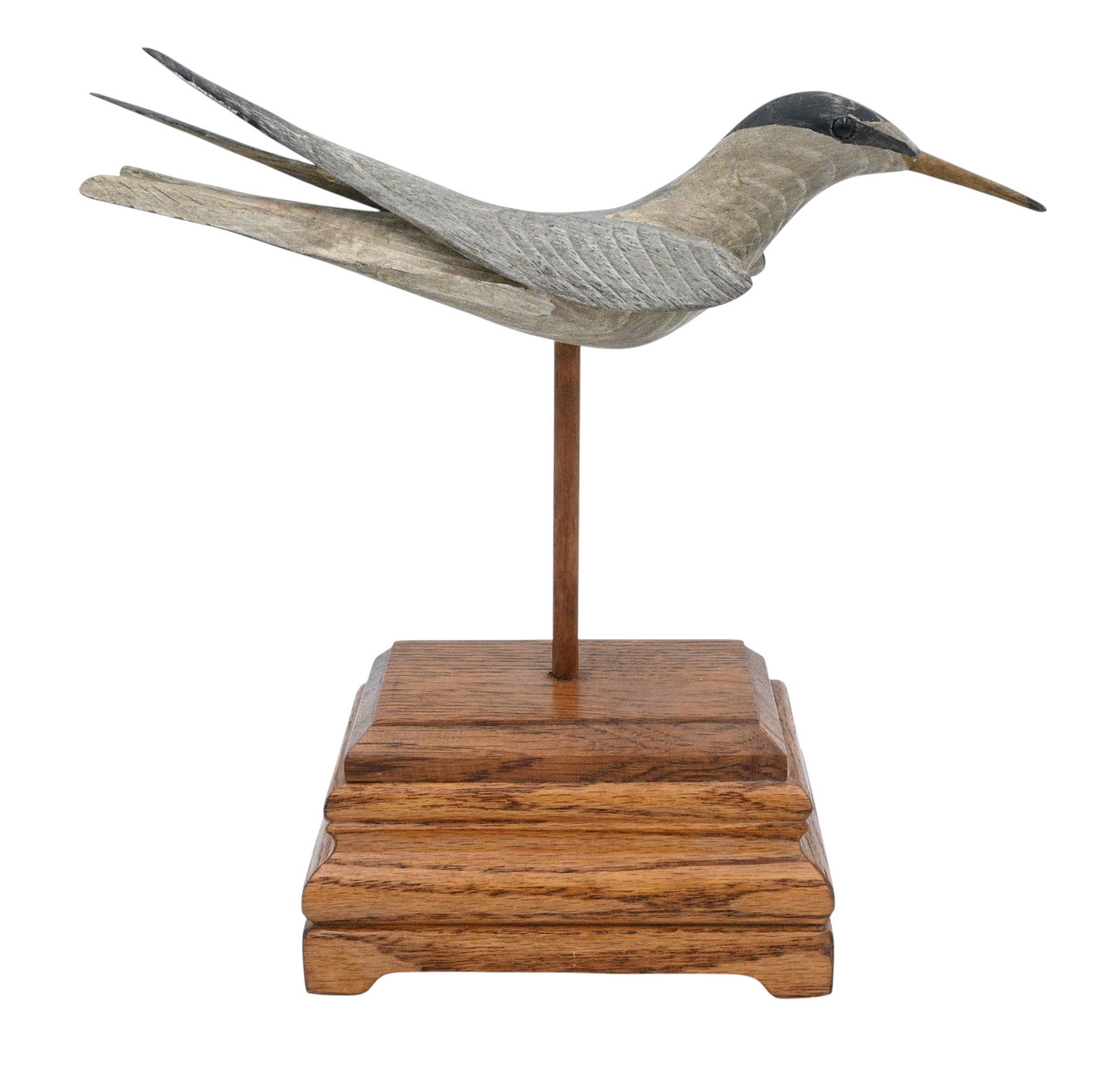 William Kirkpatrick. Carved Shorebird on Pedestal (1 of 5)