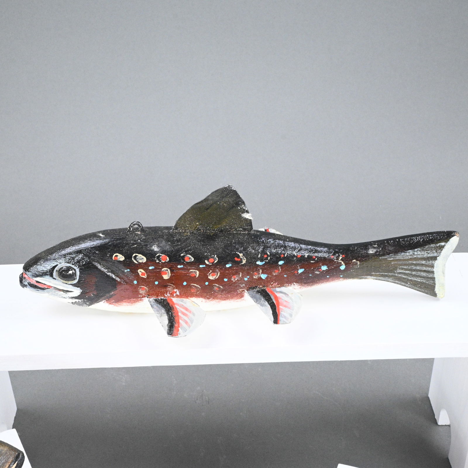 Tom Singleton. Fish and Frog Decoys - 2