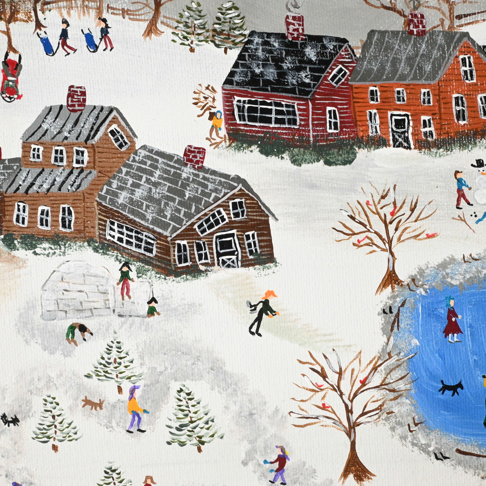 Lee Gray. Making Snow Angels - 2