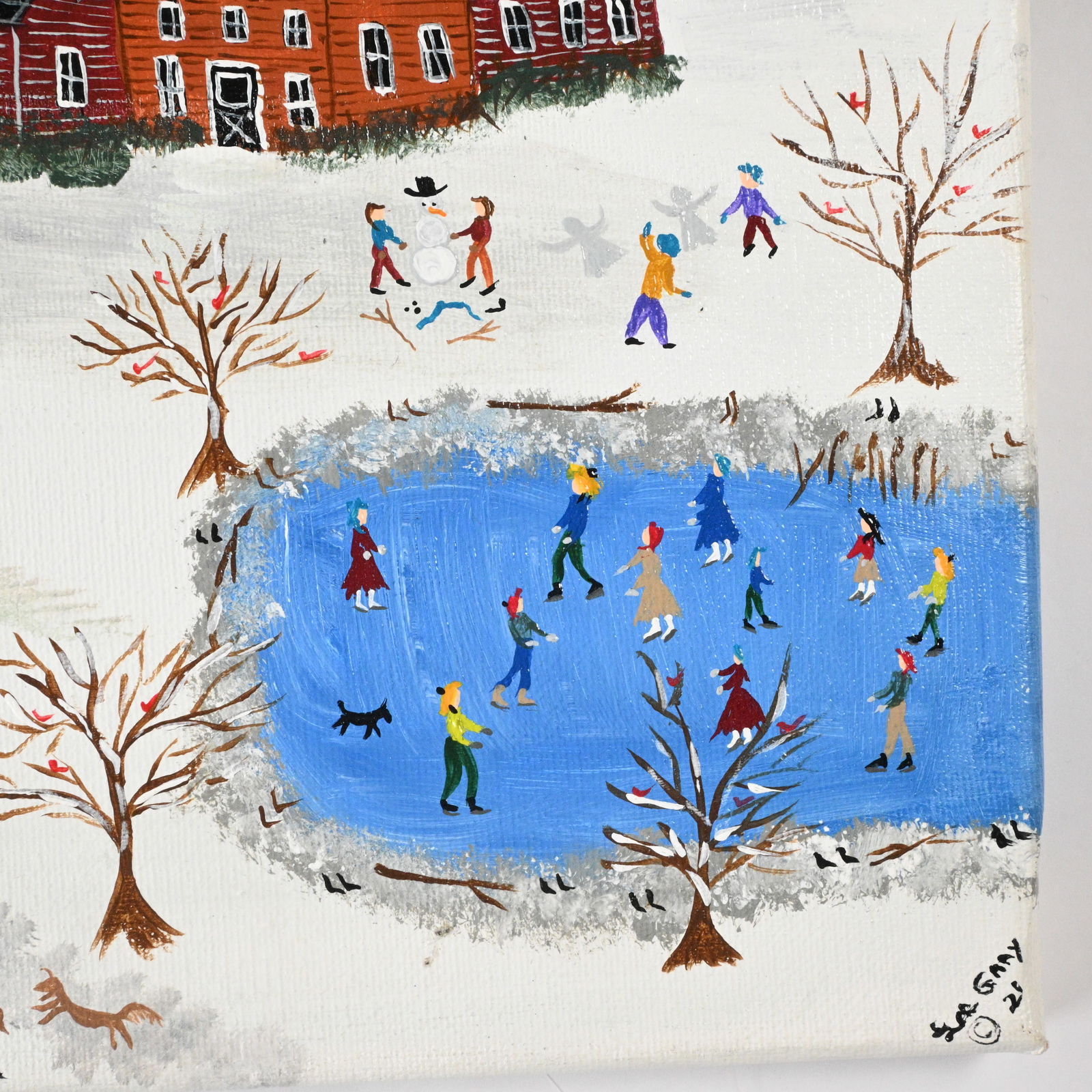 Lee Gray. Making Snow Angels - 3