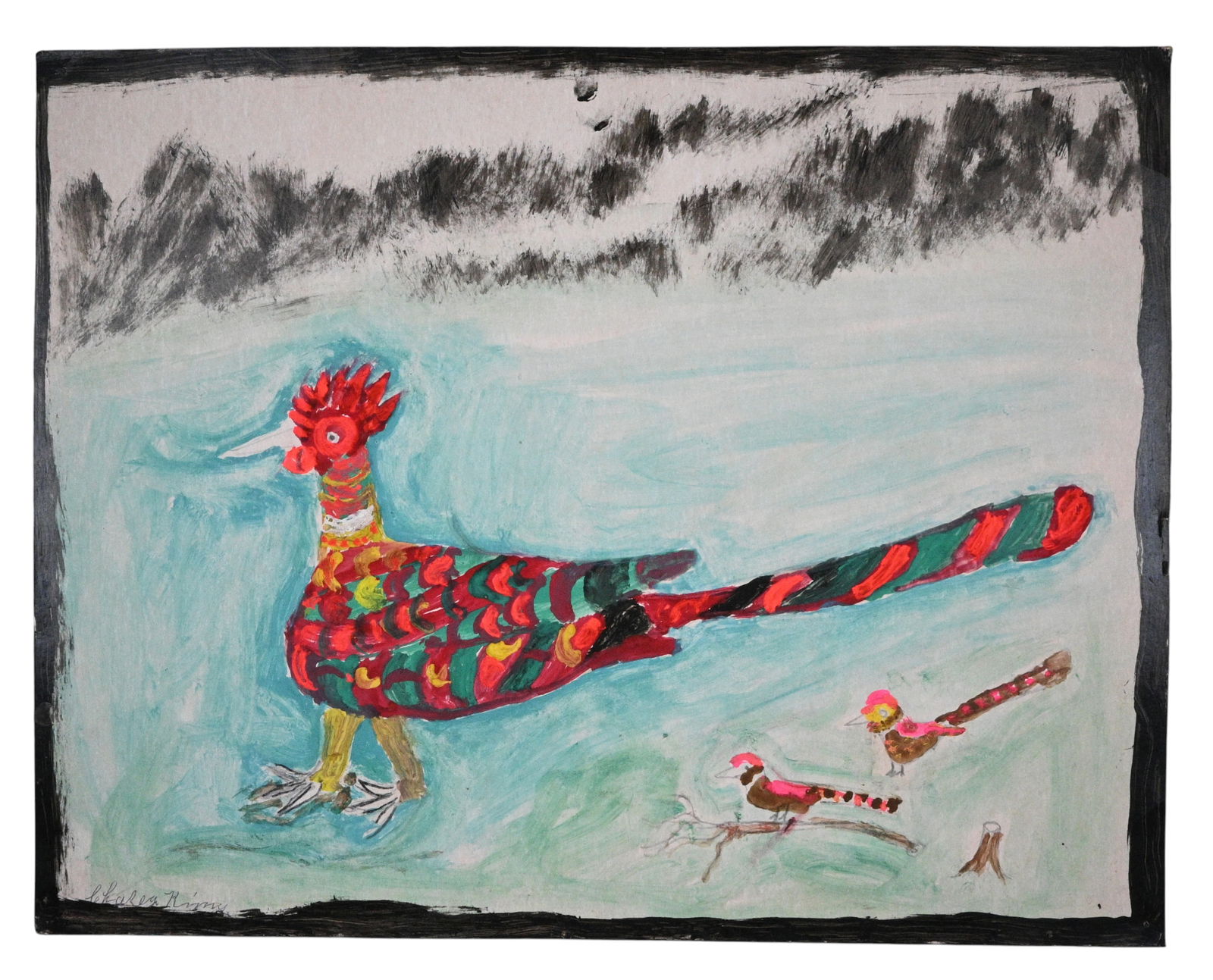 Charley Kinney. Multi Colored Pheasant (1 of 4)