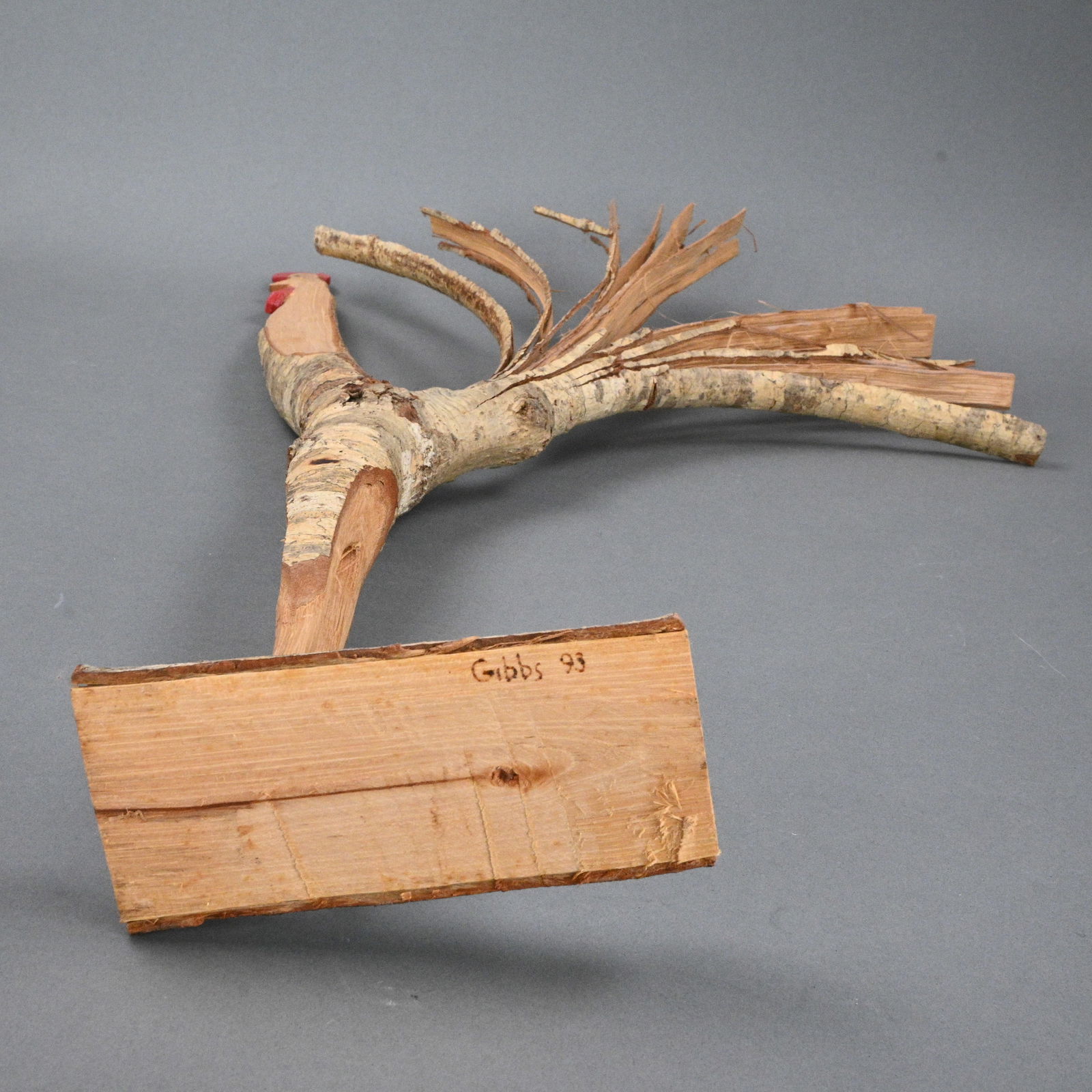 Gibbs. Carved Rooster - 4