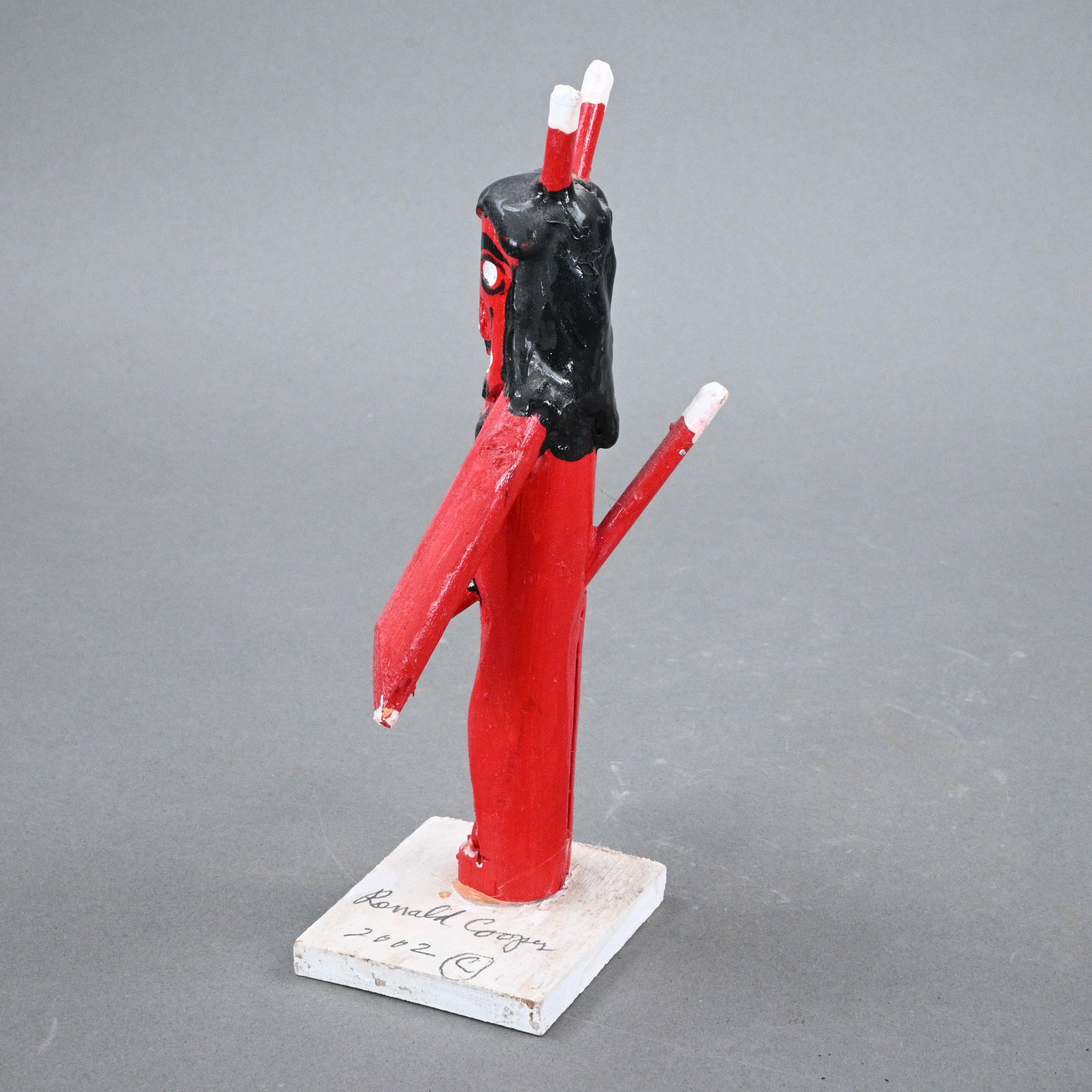 Ronald Cooper. Erotic Devil Figure - 2
