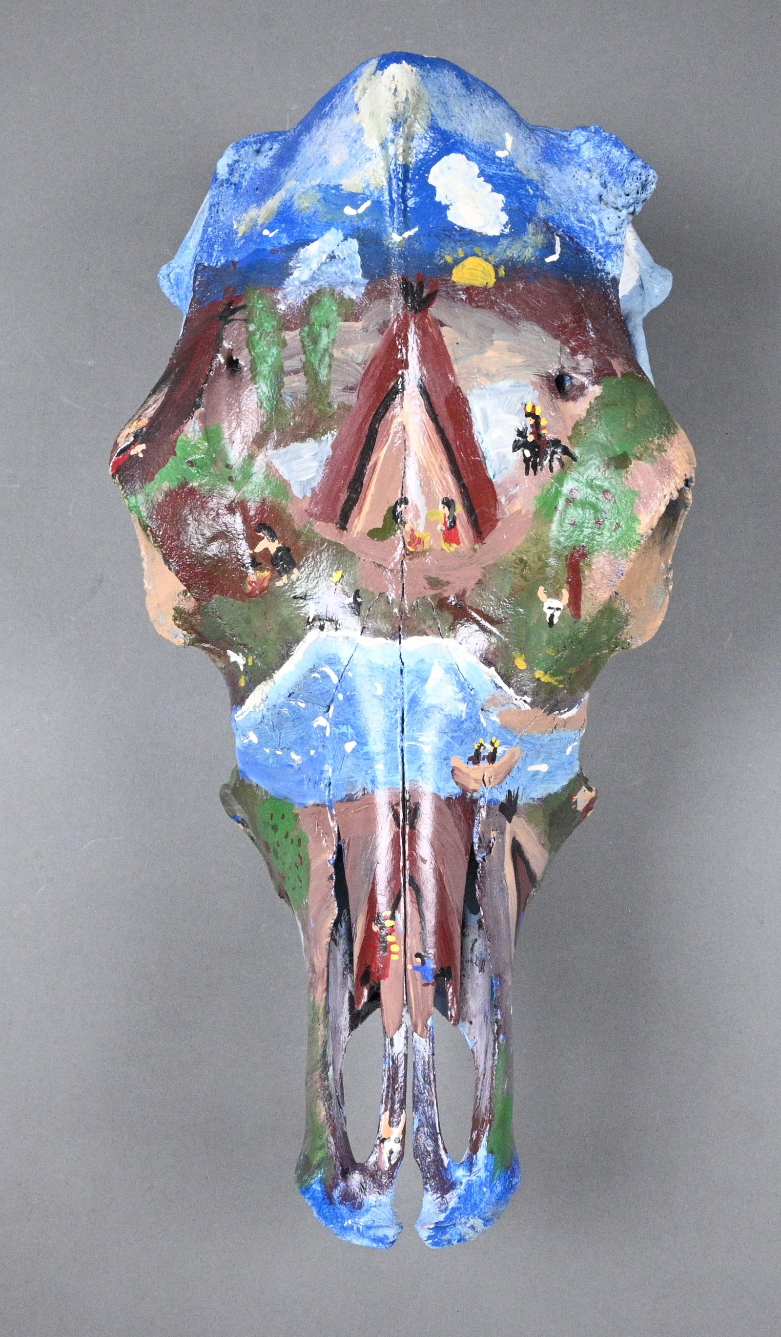 Sharon Cooper. Painted Skull - 2