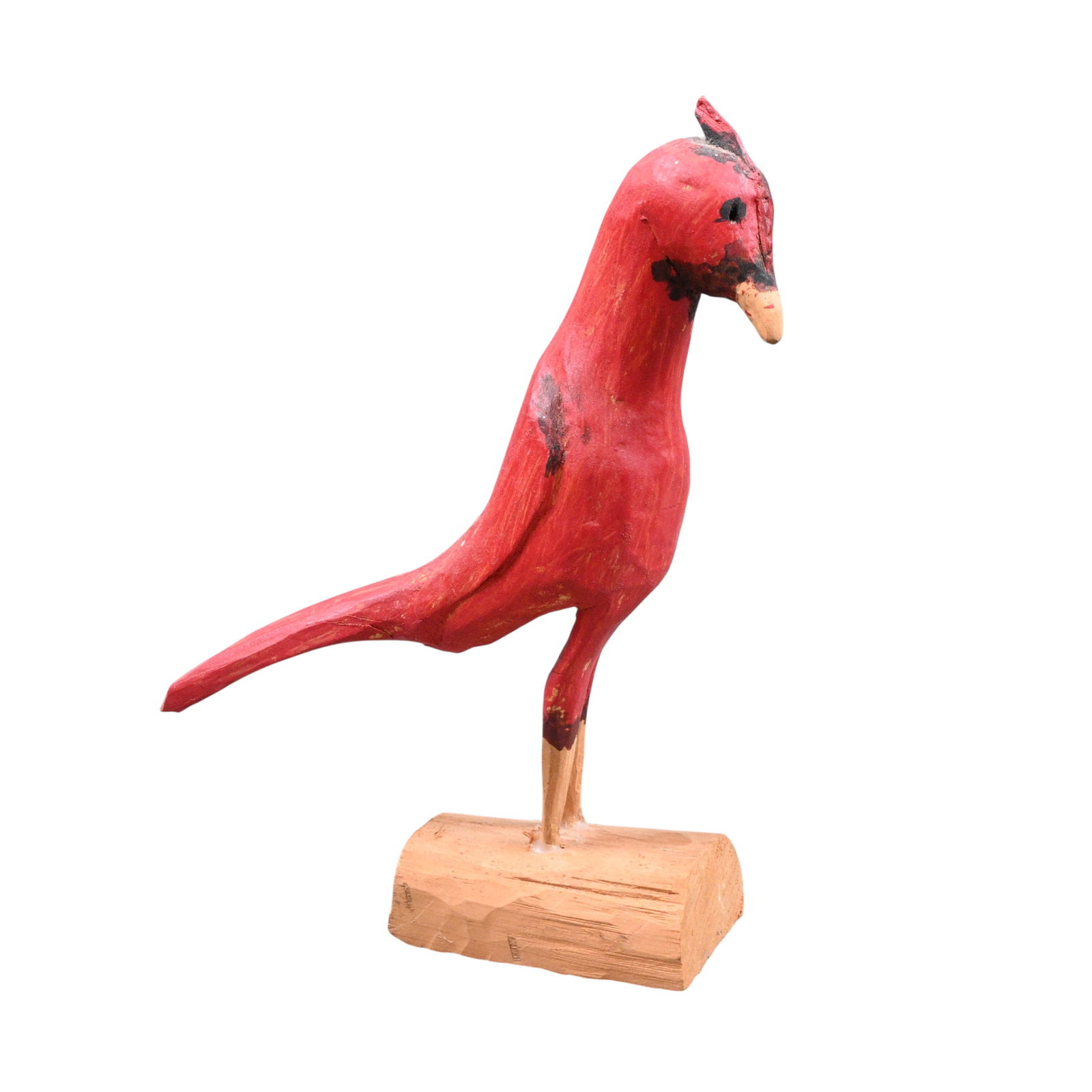 Carl McKenzie. Early Cardinal Carving (1 of 6)