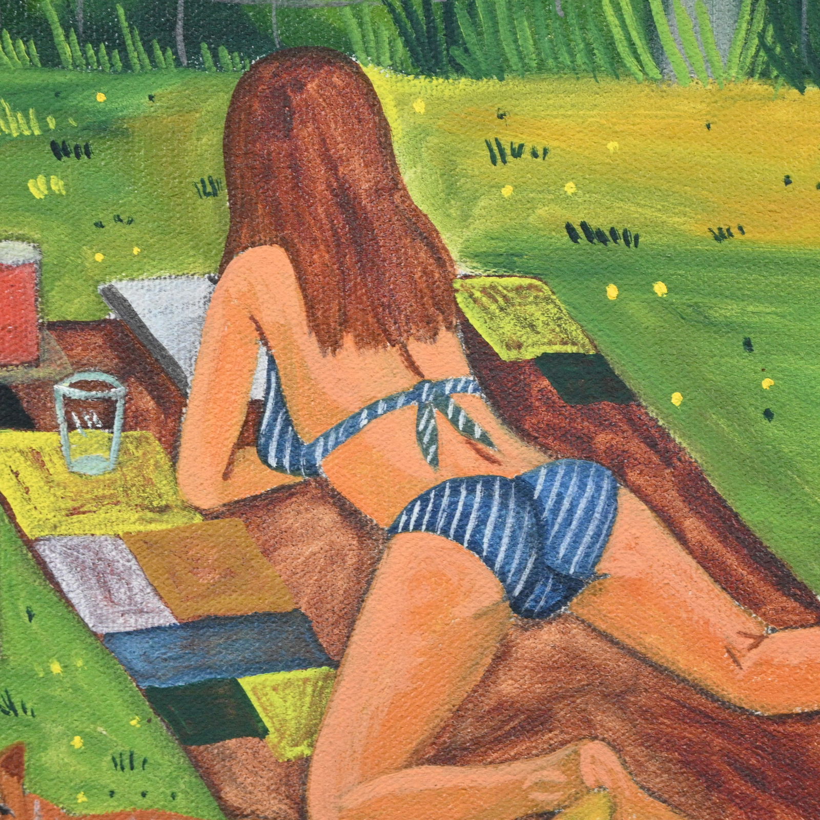 David Lucas. Sunbathin - 2