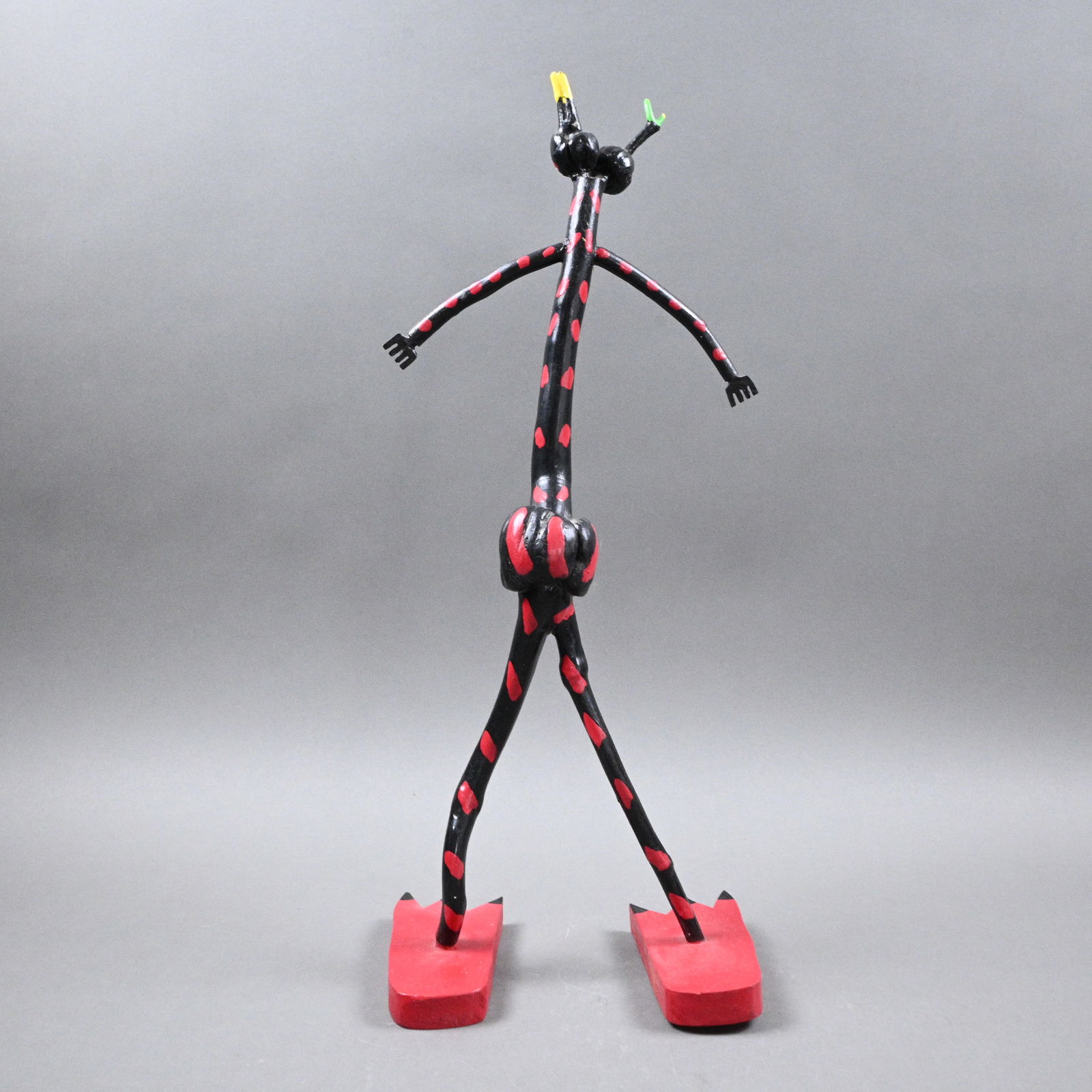 Bill Barker. Double Headed Devil Figure - 3