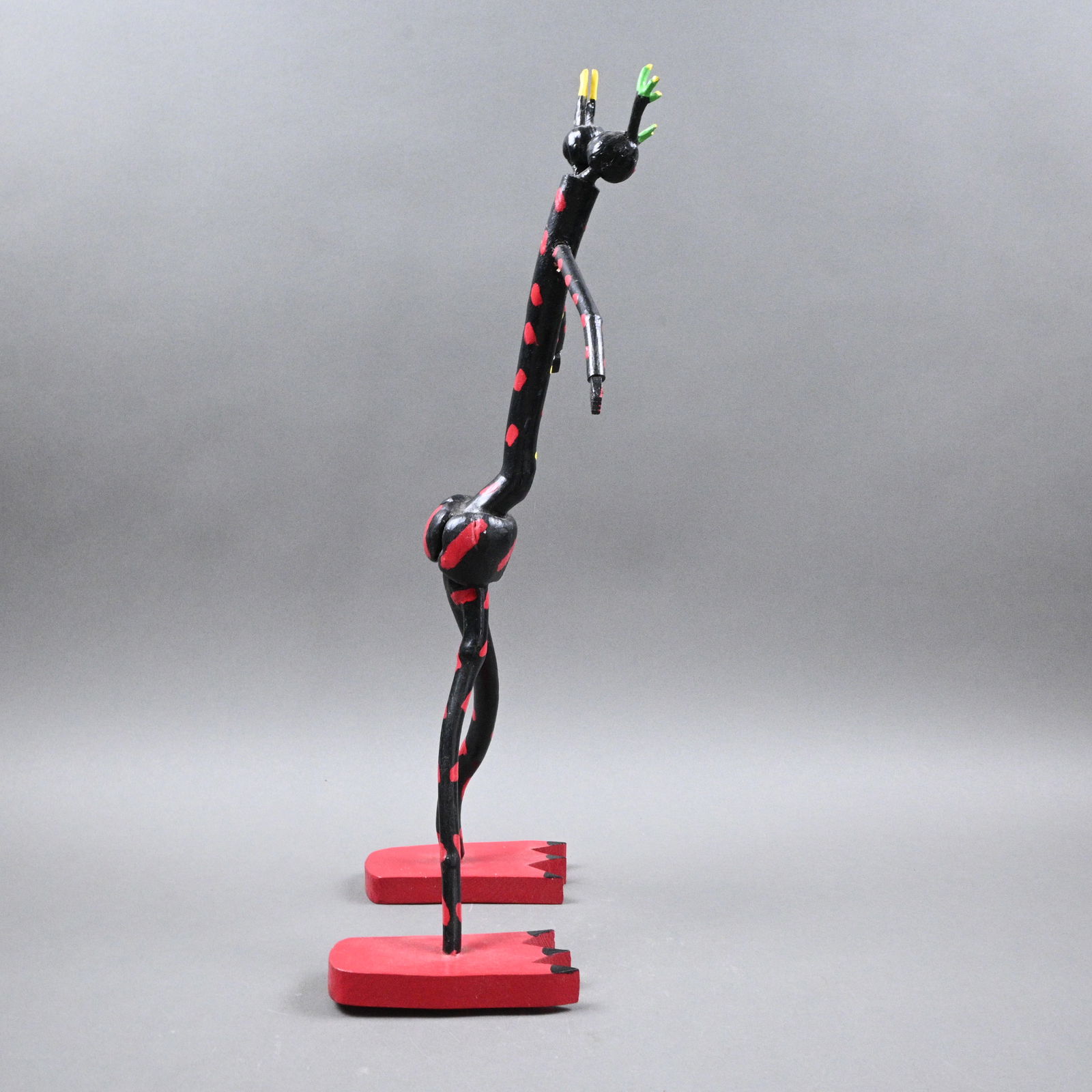 Bill Barker. Double Headed Devil Figure - 4