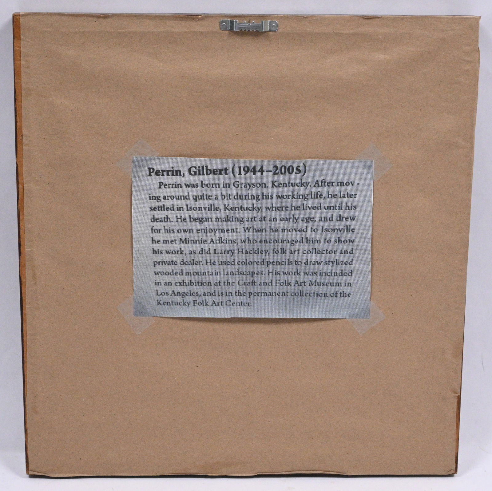 Gilbert Perrin. Mountain Home - 4