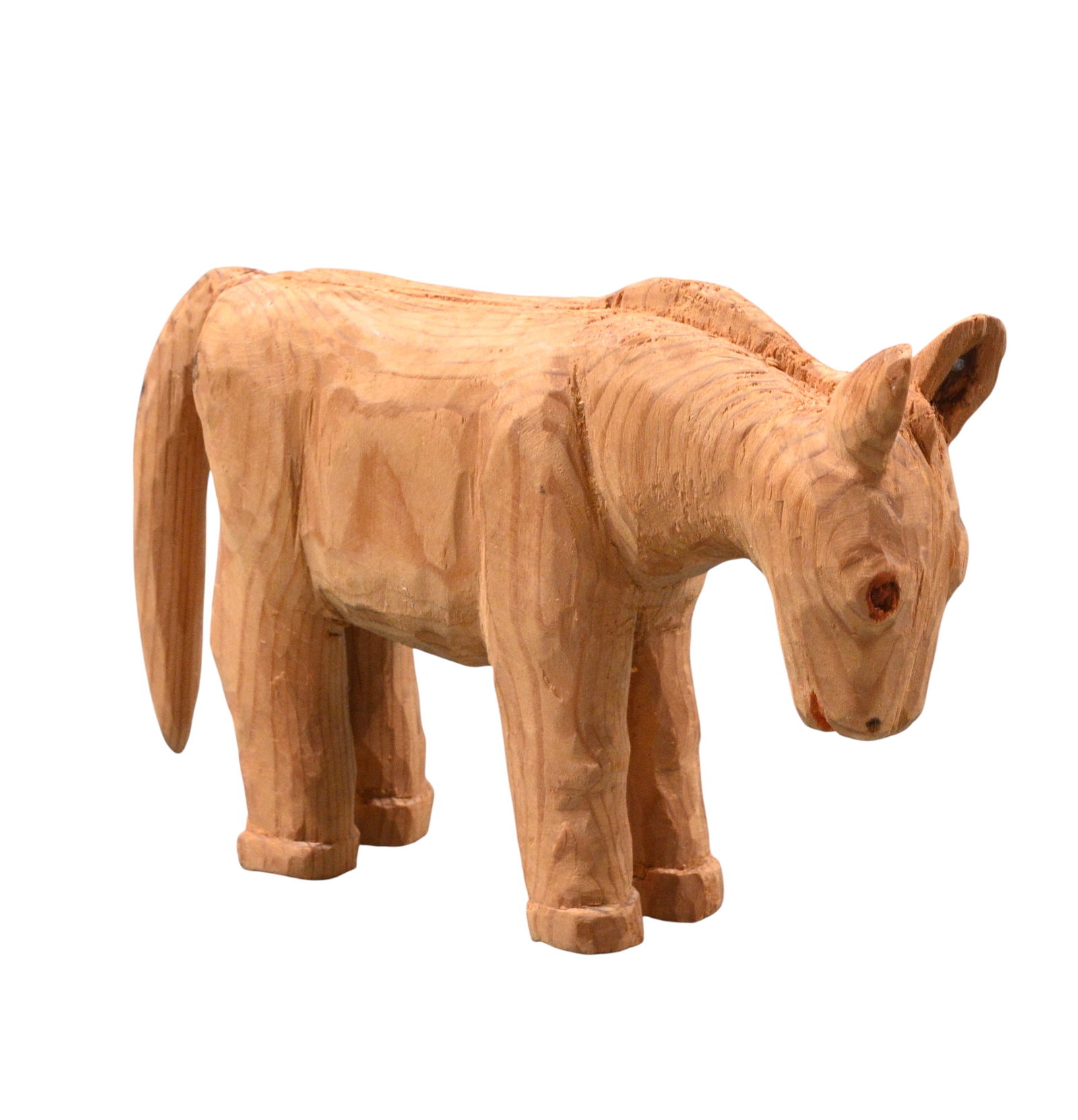 Homer Bolin. Horse: Homer Bolin. Horse.Not Signed. Carved wood. Good condition. Size: 4" H x 6.5" W x 1.5" D. Provenance: Prominent Private Kentucky Collection. Est. $50 - $100. Ship: In-House Shipping